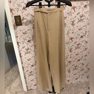 Cider Tan Wide Leg Women's Pants
